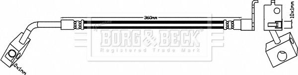 BORG & BECK Bremžu šļūtene BBH8098